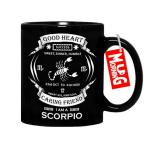 Mug Morning Scorpio Mug (Black) Scorpio Coffee Mug Scorpio Zodiac Sign Mug