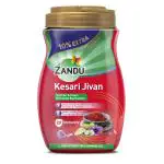 Zandu Kesari Jivan Chyawanprash- 2kg  with Anti Age Action Formula | Provides Youthful Energy, Improves Respiratory and Digestive Health, Builds Strength & Stamina| Saffron and Pearl Enriched Revitalizer