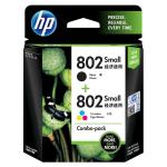 Verena HP 802 2-Pack Small Black/Tri-Color Original Ink Cartridges