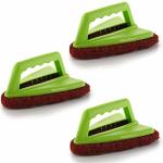 MADHULI Multipurpose Green Ruff and Tuff Floor Scrub Pad 15 x 12 x 7 (Pack of 3)