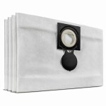 KARCHER Fleece Filter Dust Bag KFI-137 For WD1- WD1 Classic - WD 1s Classic- 4Pcs