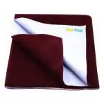 1st Step Supa - Dry Extra Absorbent Dry Sheet/Bed Protector/Mattress Protector (Maroon, Small (50 * 70 cm)) Maroon