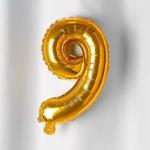Rozi Decoration Nine Number Foil Toy Balloon for Bithday & Anniversary Parties 16