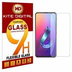 Kite Digital Asus Zenfone 6/6Z Premium Tempered Glass Screen Protector Slim 9H Hard 2.5D