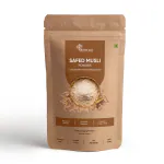 Herbalmax Safed Musli Root Powder Natural Boost Immunity, Energy, Improves Strength - 100 gm