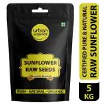 Urban Organics Premium Quality Raw Sunflower Seeds Kernel - 5kg
