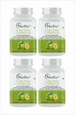 NUTROCOPIA Garcinia Cambogia Capsules Boosts Metabolism For Weight Loss Formula pack of 4 bottles of 60 capsules(240 No.)