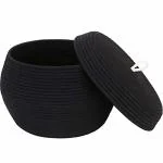 Textile and Beyond Storage cotton Basket Hamper Organizer Gift for Kids,Fruits,Bathroom,Kitchen 11