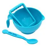 1st Step BPA Free Microwave Friendly Food Grinder With Spoon - Blue