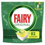 Fairy Original All-in-One Dishwasher Tablets Lemon - 82 Tablets