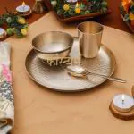 Kansyam Bronze / Kansa Kids Dinner Set | Manohar Medium