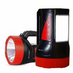 Robustt Dual LED Search Light Cum emergency light with long range upto 1 km|75 watt|ABS Plastic Material|water resistant & Shock Proof Rechargeable High Brightness LED Kisan Torch Light with Charging Plug (Assorted Color) Design -1 (Pack of 5)