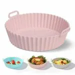 Silicone Air Fryer Liners: Non-Stick Baking Tray Accessory for Effortless Cooking
