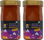 NectWorks HONEY Raw Natural Honey Tested Certified Pure Natural Himalayan Multi floral Honey, 2 kg