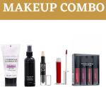 RAZY Exclusive Makeup Combo Of Matte Fixer, Base Primer, HD Contour Stick, Liquid Sindoor & Mini Liquid Lipstick Set (5 Items in the set)