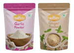 Fruvanta Premium Garlic Powder (100gm) and Ginger Powder (100gm) . (Pack of 2)