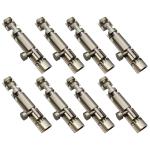 Rawk 6 Inch Door Bolt Lock Door Latch Aluminium Tower Bolt Door chitkani Door Bolt Door Latches for Home and Office with Mounting Screws (6-Inch Pack of 8)