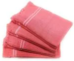 ASH Traders Red Standard Bath Towels Cotton (pack of 8)
