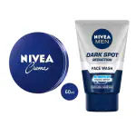Asl World Cosmo NIVEA Men Face Wash, Dark Spot Reduction, 100 gm And Nivea Men Fresh Face Creme, 60ml (Pack of 1)-12