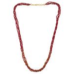 Memoir Four strand Natural Ruby Necklace for Women