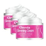 Onesta Slimming Hot Anti Cellulite and Stomach Fat Burner Cream for Tummy, Abdomen, Belly and Waist (50 G) (PACK OF 3)