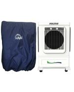 Havai Blue Plastic Cover for Voltas Virat Flexi 100 Litre Desert Cooler (70 x 59 x 100cm)