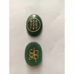 KRISHNA IMPEX IndiaMART Green Jade Money Switch Word And Zibu Symbol Stone 808 520 741