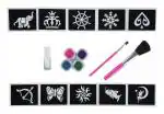 Mirada Glitter Tattoo 18 Pcs DIY Art & Craft Kits for Girls age 6Y+
