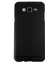 Vakibo Samsung Galaxy J5 Black Rubber, Silicon Grip Case Back Cover
