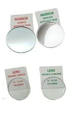 CISCO LENS AND MIRRORS (CONCAVE MIRROR,CONVEX MIRROR, CONCAVE LENS, CONVEX LENS)