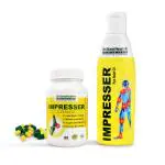 IMPRESSER Pain Relief Combo from DrGoodHealth| Impresser Capsule + Impresser Pain Relief Oil| Ayurvedic Formulations for Joint, Muscle and Bone Pain Support |Pack of 2, 60 Capsules + 100 ml Oil