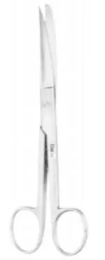 Alis Stainless Steel A Gen 131 13 Curved Angled Dissecting Scissors