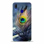 Covers Gap Vivo Y95, Y91 Krishna More Pankh Polycarbonate Mobile Phone Hard Back Cover Case Stylish Designer 3D Printed For Girls And Boys 20 x 15 x 5 cm