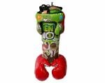 OKO Ben-10 Boxing Kit for Small Kids Boxing Gloves Children's Punching Bag, Glove and Helmet Kids