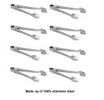 Dynore Stainless Steel Sugar Tong- Set of 8