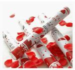 ZARROC Rose Petal Party Poppers Confetti Set of 4pcs 50cm Big Size for Birthday Wedding Anniversary Party etc