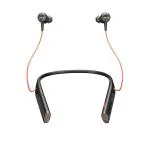 Poly by Plantronics Black Voyager 6200 UC Bluetooth Dual Ear Stereo Earbuds Neckband Headset
