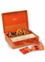 Dessert Drama by Kesar Sweets | 2 Rakhi with Sweets, Dry Fruits & Roli Chawal | Healthy Dry-fruits Gifting Hamper Pack for Family, Friends & Staff | Dryfruits Snacks Gifts Combo Pack Offer