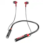 Riviera RNB-08 Bluetooth Neckband|Bluetooth Earphones| Headphones with Mic| Neckband| Headsets|Earphone 50 Hours Music Playtime 5U Speakers Wireless Headphones - Red