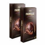 Fabelle The Bars Treasury - Diwali Chocolate Gift Pack of 2 x 235g, Pack of 2, (4 Assorted Large Luxury Chocolate Bars, Premium Packaged Gift Chocolate Box Best Diwali Gift for Family)