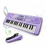 PARTEET Kids Keyboard Piano with 37 Keys for Kids, Musical Instrument Gift Toys for Over 3 Year Old Children, Piano Keyboard For Kids-pianos & keyboards,(Assorted Color)