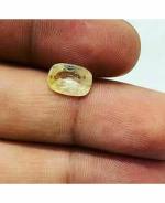 Zyana ODHISHA with Gurantee Card Rectangle Mix for Prosperity Positive Energy Yellow Stone (30x30x 30 mm)