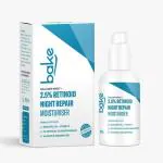 BAKE 2.5 % Retinoid Night Repair Moisturizer with Bakuchiol Oil for Fine Lines & Wrinkles - 60g