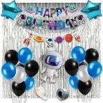 Party Propz Space Theme Happy Birthday Decoration Kit -49 Pcs