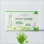Cailin Care Aloe Vera Gel Anion Chip Daily Use Panty Liner for Women (Pack of 100 Liners) (Small Size - 155mm)