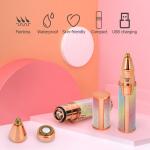 BeeDuck Eyebrow Trimmer Face, Lips, Nose Hair Removal Trimmer, face Hair Remover
