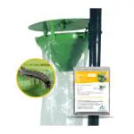 GAIAGEN Fall Armyworm Lure Combo Pack - Pheromone Lure for Fall Armyworm (Spodoptera frugiperda) & Insect Funnel Trap | Includes - 10 Lures & 10 Traps