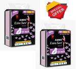 JUMBO EXTRA SURE MAXI CARE 320MM (XXXL) SANITARY NAPKINS 2 PACK OF 80+ 20 PADS |sanitary pad