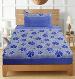 MB Mr. Badoli Multicolor Cotton Single 3D Printed Flat Bedsheets (149 x 219 cm) SHAP-3D-1017