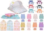 Kwitchy Baby Gift Combo New Born Bedding & Clothing Set (Multicolor, 0-6 Months)
